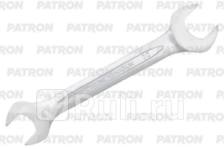 Ключ рожковый 27х30 мм PATRON P-7542730 для Автотовары, PATRON, P-7542730