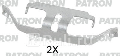 Комплект монтажный тормозных колодок дисковых bmw 4, 1 11- PATRON PSRK1355  для Разные, PATRON, PSRK1355