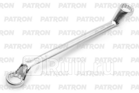 Ключ накидной изогнутый на 75 градусов, 24х27 мм PATRON P-7592427 для Автотовары, PATRON, P-7592427