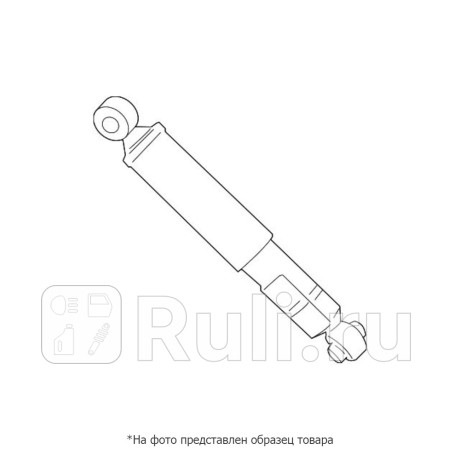 Амортизатор подвески задн ford fiesta 08- PATRON PSA553379  для Разные, PATRON, PSA553379