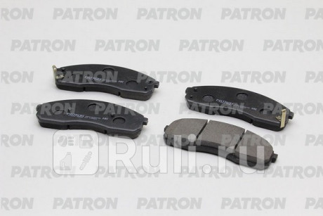 Колодки тормозные дисковые передн kia: carnival 99-03, sedona 99-03, pregio 97- (произведено в корее) PATRON PBP1595KOR  для Разные, PATRON, PBP1595KOR